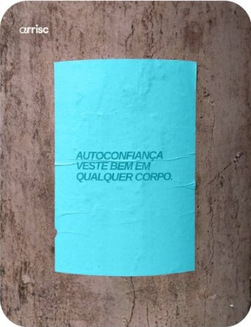 Material impresso da Arrisc